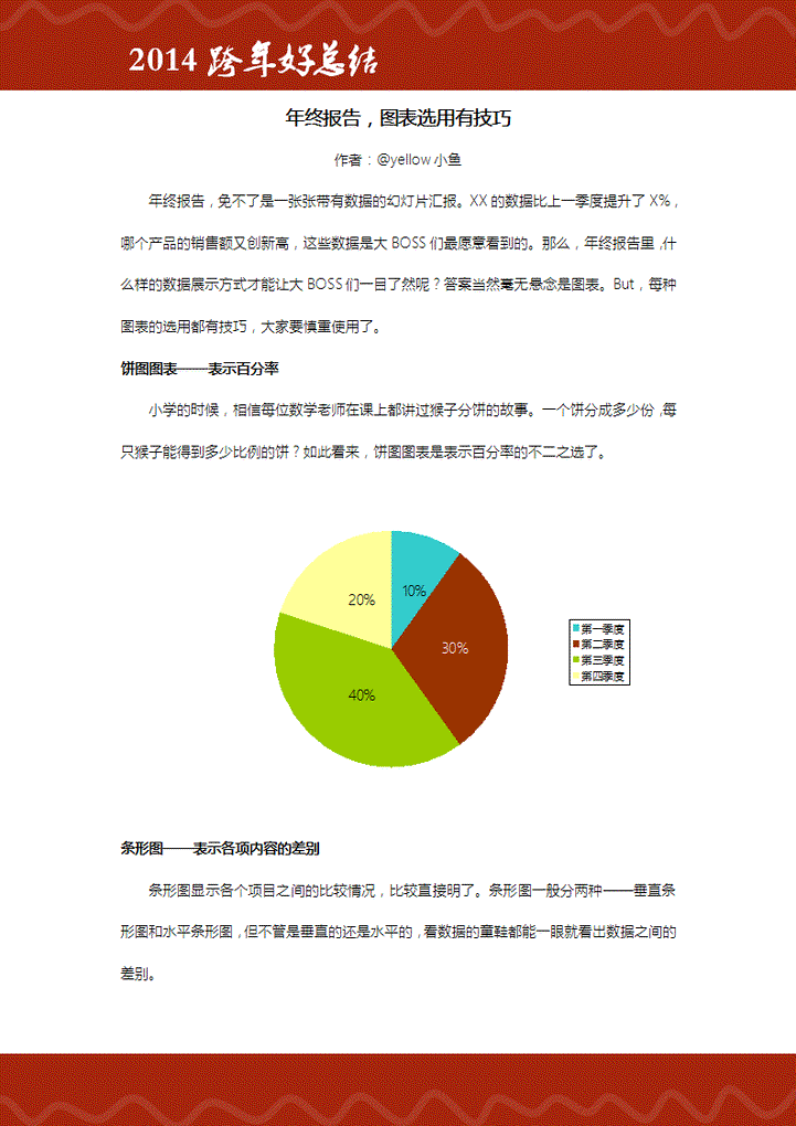 word模板-年终图表选用有技巧-稻壳儿出品