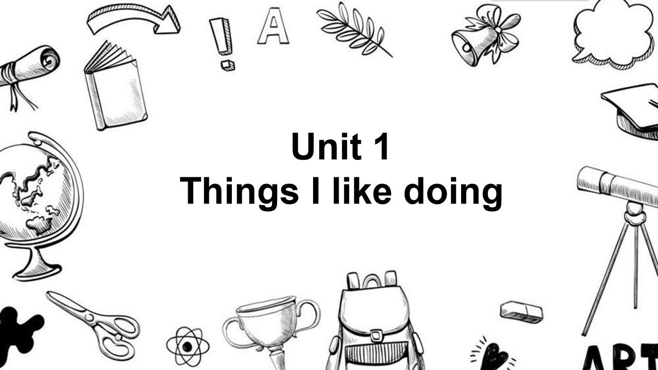 ppt模板-小学英语牛津上海版二年级下册《unit 1 Things I l